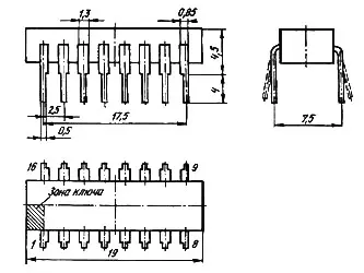К155ИВ1 микросхема фото 2 К155ИВ1 микросхема фото 2