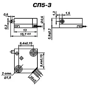 СП5-3 1Вт 3.3кОм фото 3
