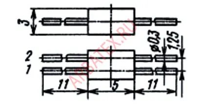 2ДС523А диодная сборка фото 2