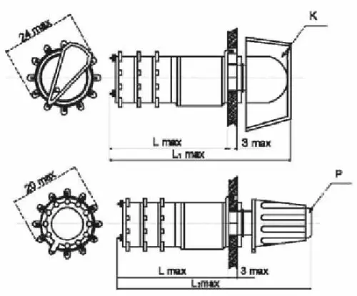 ПГ2-12-6П8НВ-К переключатель галетный фото 3
