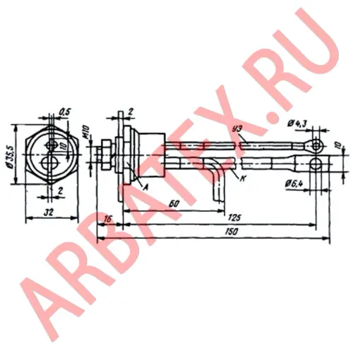 Т25-11 тиристор фото 3 Т25-11 тиристор фото 3