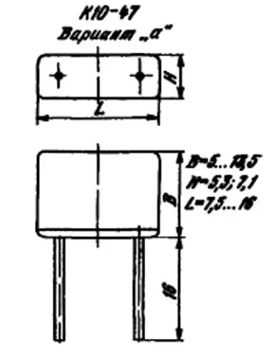 К10-47А 500в 1000 пф МПО фото 3