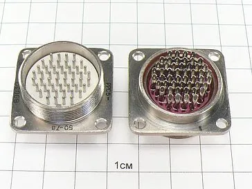 РРС5-50-1-7-В вилка фото РРС5-50-1-7-В вилка Разъемы разное фото