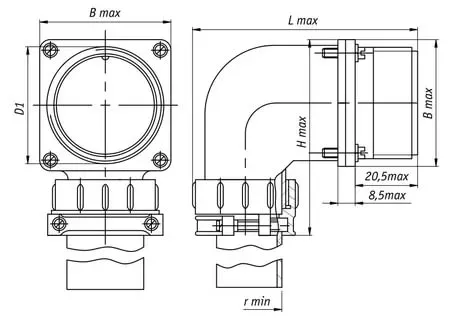 2РТ32СК1НШ5-А вилка фото фото 2 2РТ32СК1НШ5-А вилка Разъемы разное фото фото 2