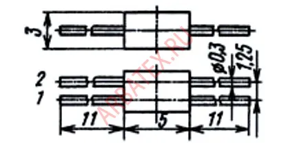 2ДС523АР диодная сборка фото 2 2ДС523АР диодная сборка фото 2