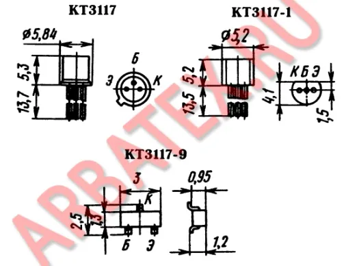 КТ3117АМ транзистор фото 3