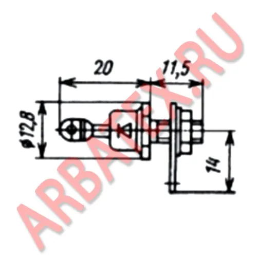 КВ106В варикап фото 2