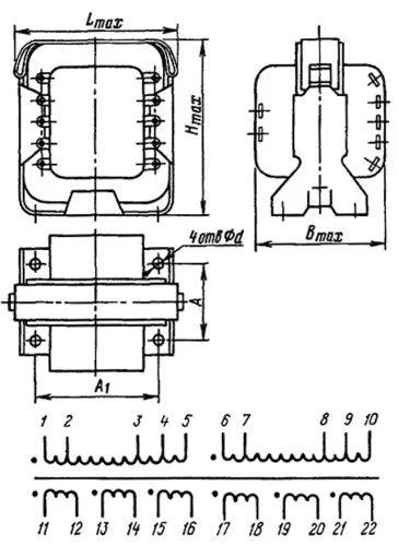 ТПП226-127/220-50В трансформатор фото 3 ТПП226-127/220-50В трансформатор фото 3