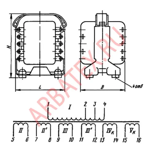 ТПП62-220-400 трансформатор фото 3