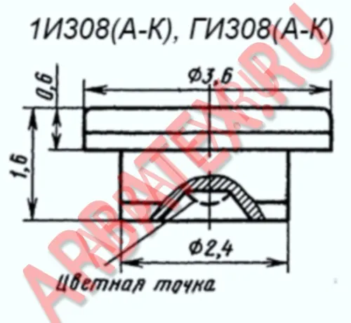 1И308Ж диод фото 3 1И308Ж диод фото 3